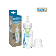 Biberon Anti-Colici din sticla cu Gat Ingust â€žOptions +â€ï¿½  120 ml.