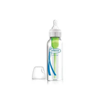 Biberon Anti-Colici din sticla cu Gat Ingust „Options +”�  250 ml.