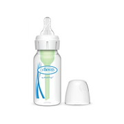 Biberon din plastic Anti-Colici cu Gat Ingust, 120 ml. 
