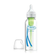 Biberon din plastic Anti-Colici cu Gat Ingust, 250 ml. 
