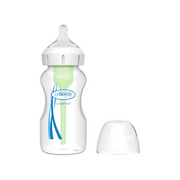 Biberon din plastic, Anti-Colici cu Gat Larg 