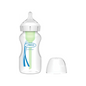 Biberon din plastic, Anti-Colici cu Gat Larg "Options Plus" 270 ml.