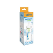 Biberon din plastic, Anti-Colici cu Gat Larg 