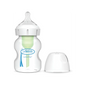 Biberon din plastic, Anti-Colici cu Gat Larg, 150 ml. "Options Plus", cu tetina nivel 1 (0-3 luni)
