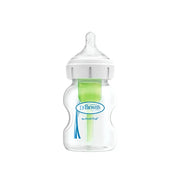 Biberon din plastic, Anti-Colici cu Gat Larg, 150 ml. 