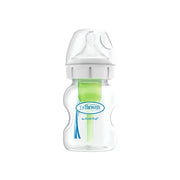 Biberon din plastic, Anti-Colici cu Gat Larg, 150 ml. 