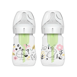 Biberon Anti-Colici cu Gat Larg PP, 150 ml. 