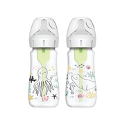 Biberon Anti-Colici cu Gat Larg PP, 270 ml. 