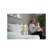 Biberon Anti-Colici cu Gat Larg PP, 270 ml. 