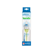 Biberon din plastic cu Gat Ingust de 250 ml. cu Sistem Special de Hranire