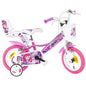 Bicicleta copii Dino Bikes 12' Fairy roz
