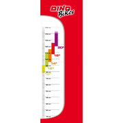 Bicicleta copii Dino Bikes 12' Little Heart alb si roz