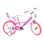 Bicicleta copii Dino Bikes 16' Fairy roz