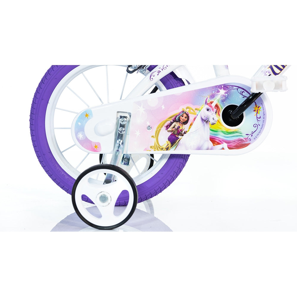 Bicicleta copii Dino Bikes 16' Unicorn Academy