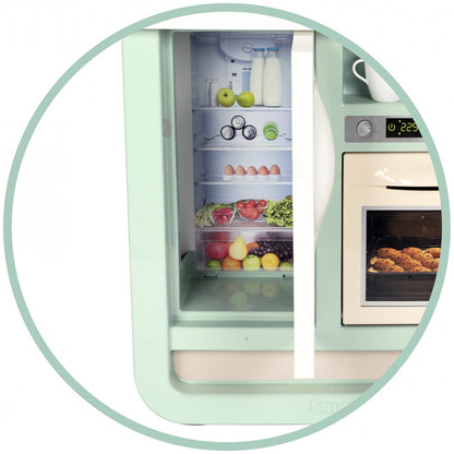 Bucatarie Smoby Cherry Kitchen cu 25 accesorii
