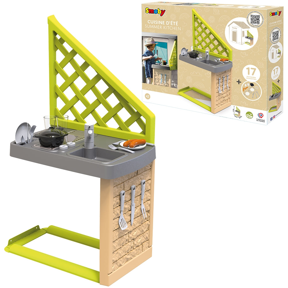 Bucatarie Smoby pentru casuta cu accesorii