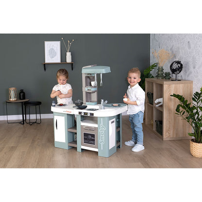 Bucatarie Smoby Tefal Studio XL Bubble albastru cu accesorii