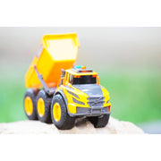 Camion basculant Dickie Toys Volvo Articulated Hauler 23 cm cu lumini si sunete