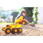 Camion basculant Dickie Toys Volvo Articulated Hauler 23 cm cu lumini si sunete