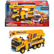 Camion cu macara Majorette Volvo Truck Crane cu lumini si sunete