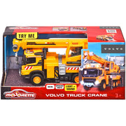 Camion cu macara Majorette Volvo Truck Crane cu lumini si sunete