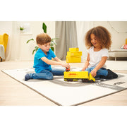 Camion Dickie Toys DHL Heavy Truck 35 cm cu lumini si sunete