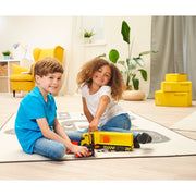 Camion Dickie Toys DHL Heavy Truck 35 cm cu lumini si sunete