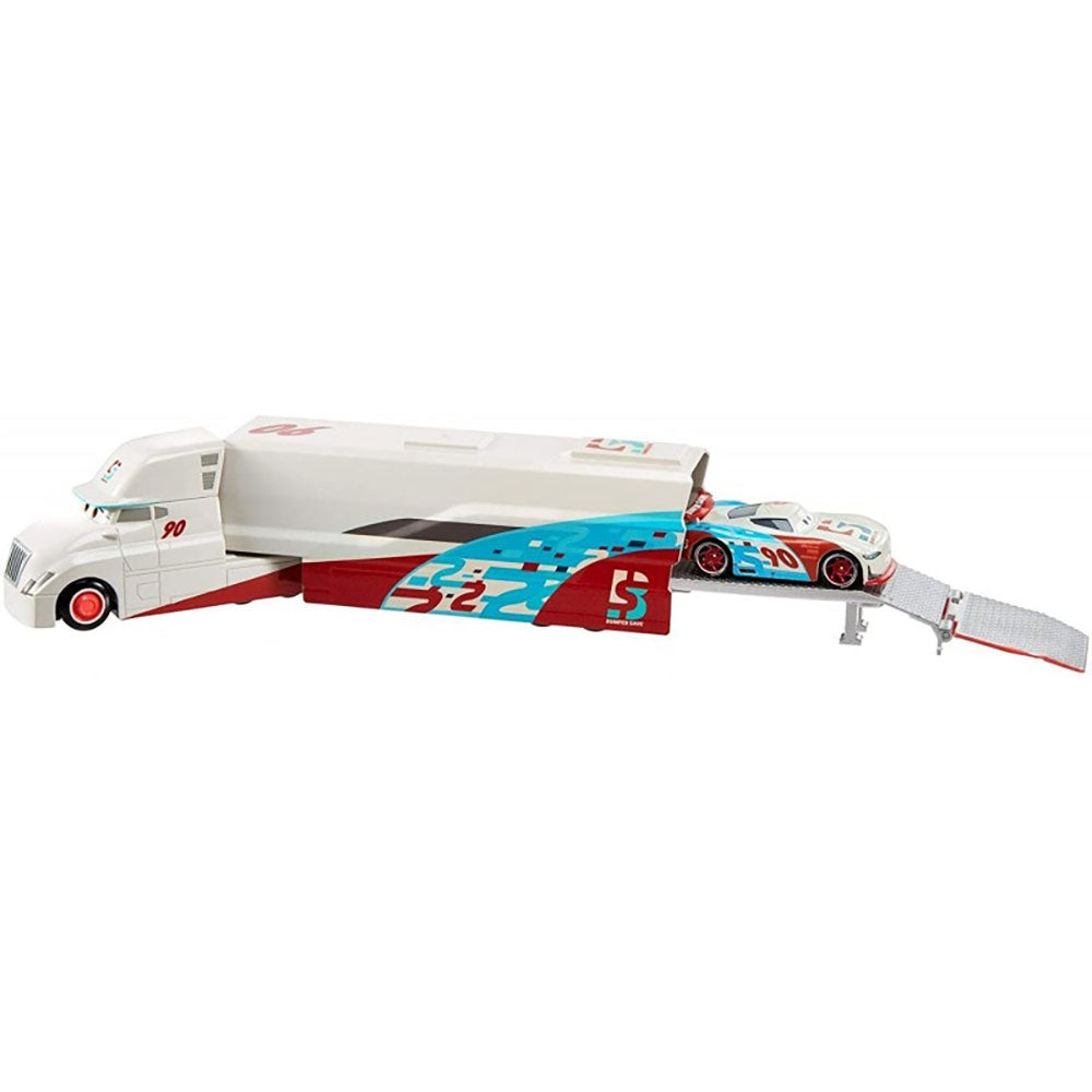 Camion Disney Cars by Mattel Ponchy Wipeout Hauler din metal
