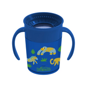Canita cu manere, Cheers 360, 200 ml. Albastru Design, BPA Free