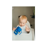 Canita cu manere, Cheers 360, 200 ml. Albastru Design, BPA Free