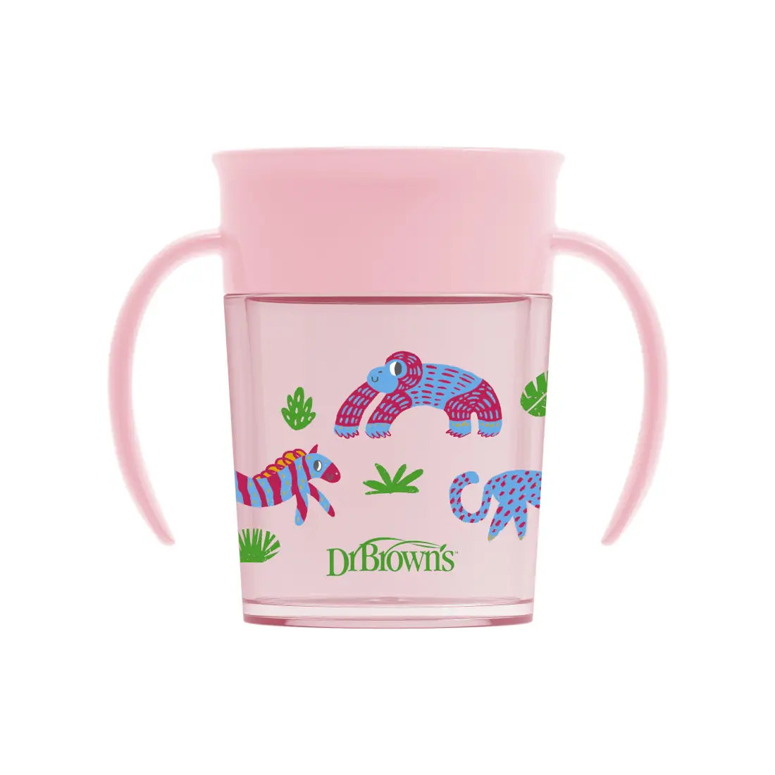 Canita cu manere, Cheers 360, 200 ml. Roz Design, BPA Free