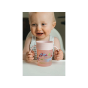 Canita cu manere, Cheers 360, 200 ml. Roz Design, BPA Free