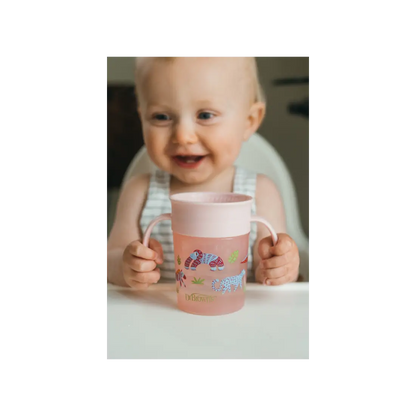 Canita cu manere, Cheers 360, 200 ml. Roz Design, BPA Free