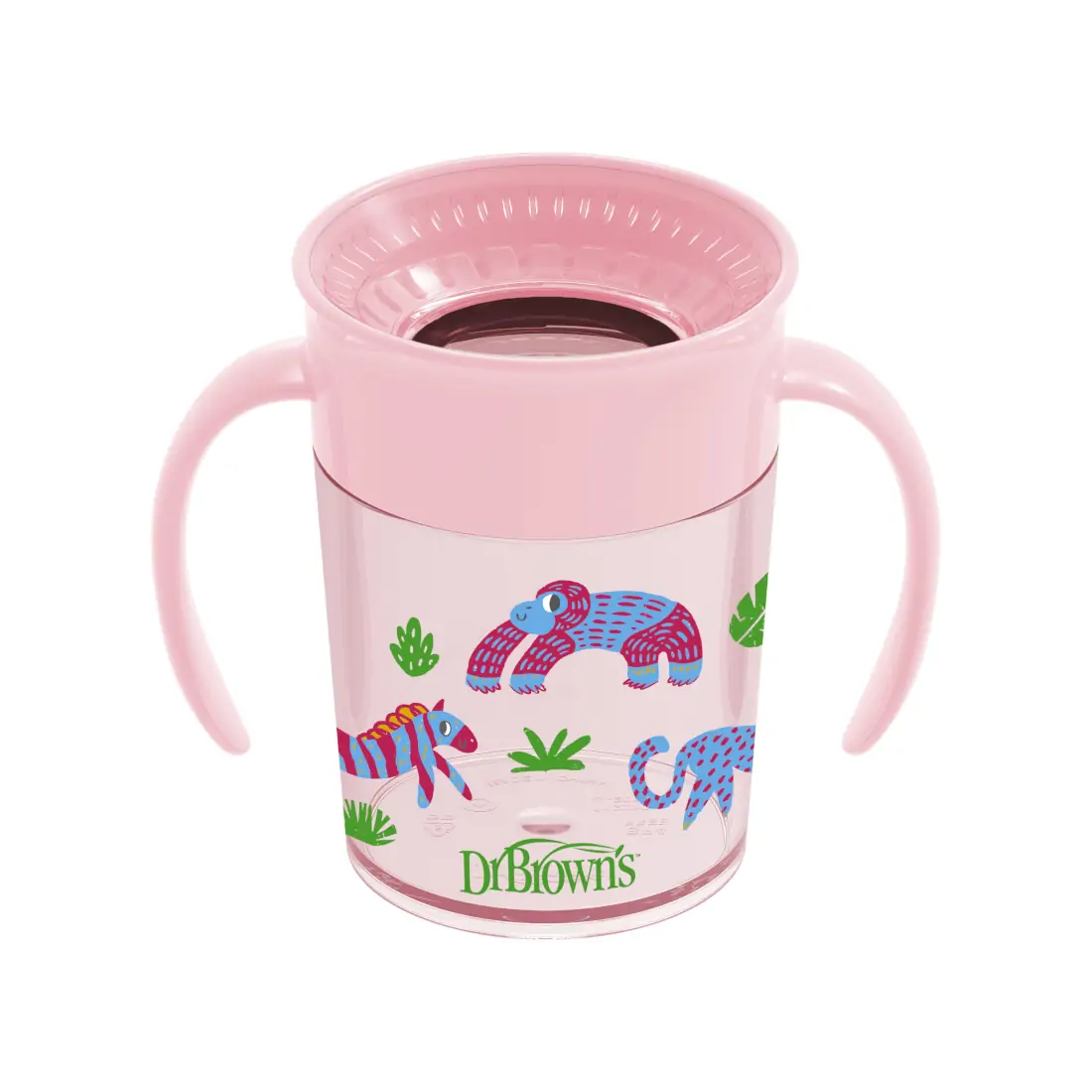 Canita cu manere, Cheers 360, 200 ml. Roz Design, BPA Free
