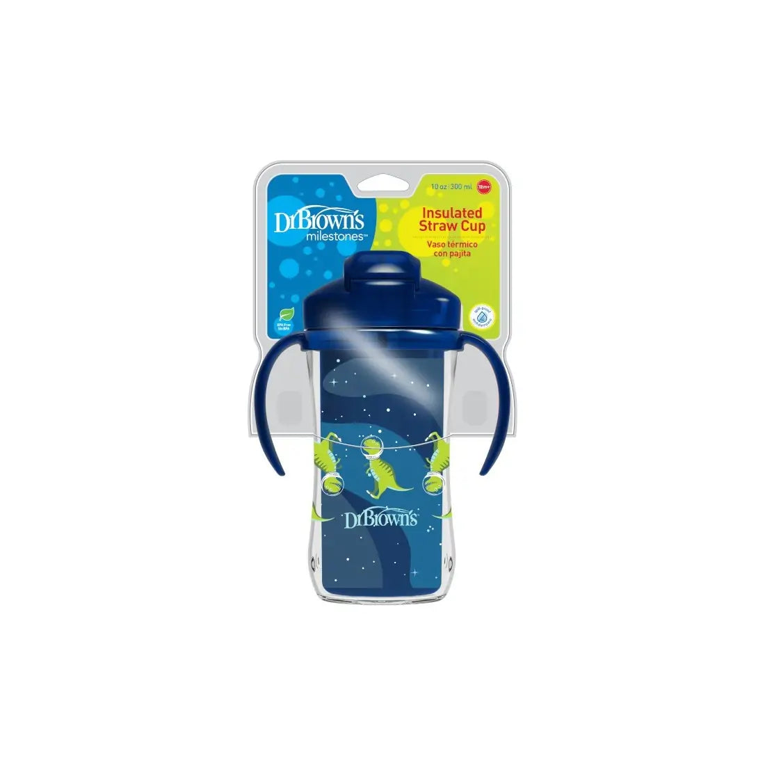 Canita cu pai si izolatie 300 ml., 12 luni+
