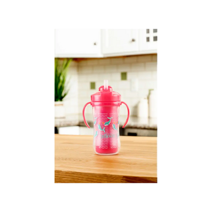 Canita cu pai si izolatie 300 ml., 12 luni+