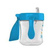 Canita tranzitie cu cioc moale si manere, 180 ml. (culori asortate)
