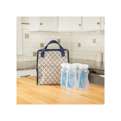 Capace calatorie pentru  Biberoane cu Gat Larg (2 pack)