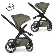Carucior 2 in 1 S Three verde - Circle Abc design