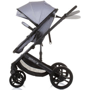 Carucior Chipolino Amore 2 in 1 ash grey, sezut transformabil in landou