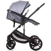 Carucior Chipolino Amore 2 in 1 ash grey, sezut transformabil in landou