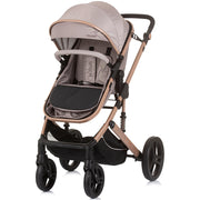 Carucior Chipolino Amore 2 in 1 macadamia, sezut transformabil in landou
