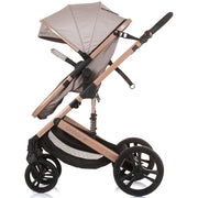 Carucior Chipolino Amore 2 in 1 macadamia, sezut transformabil in landou