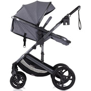 Carucior Chipolino Amore 3 in 1 cloud grey, cu scaun auto i-Size, 0–22 kg