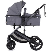 Carucior Chipolino Amore 3 in 1 cloud grey, cu scaun auto i-Size, 0–22 kg