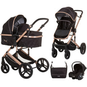 Carucior Chipolino Amore 3 in 1 obsidian
