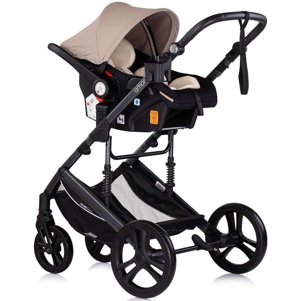 Carucior Chipolino Amore 3 in 1 tiramisu