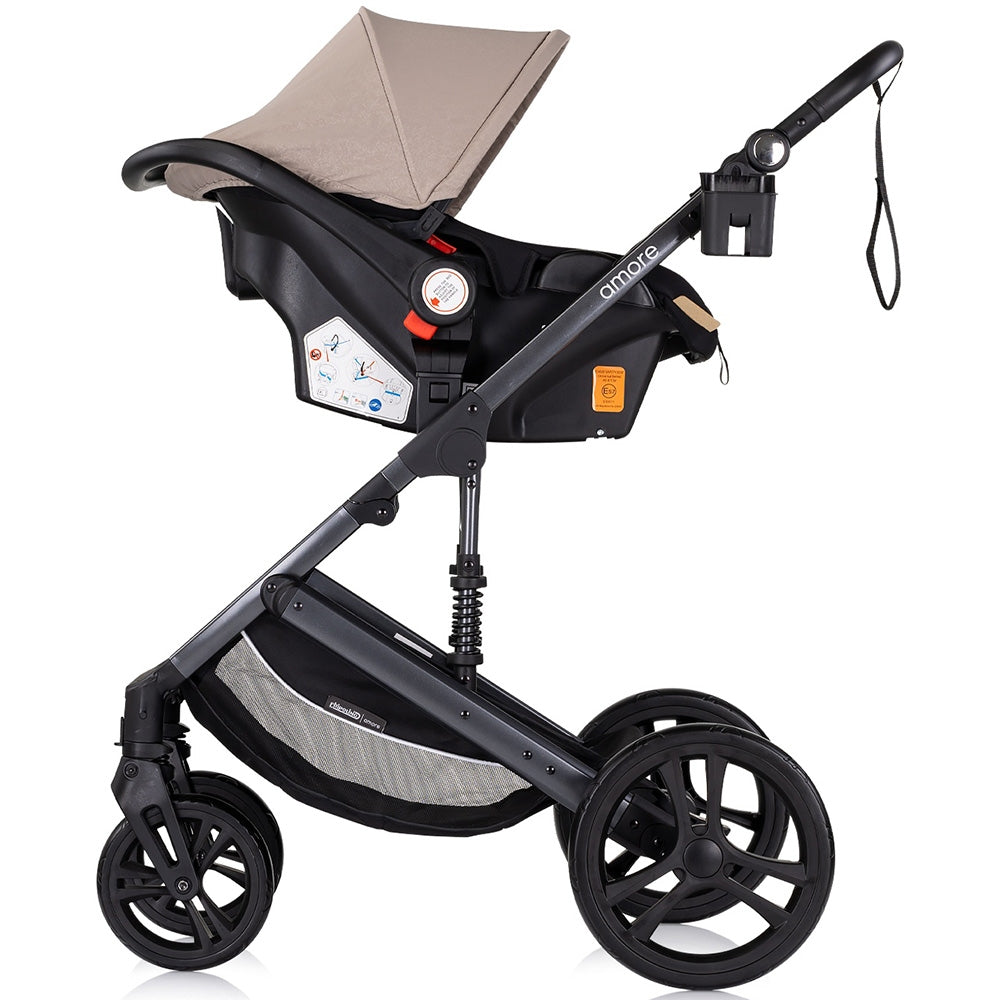 Carucior Chipolino Amore 3 in 1 tiramisu