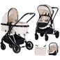 Carucior Chipolino Aura 3 in 1 biscotta