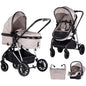 Carucior Chipolino Aura 3 in 1 tiramisu